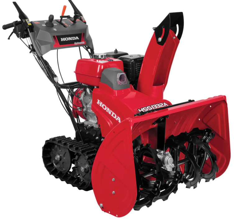 HSS1332ATD 389cc 32″ Track Drive Two Stage Snow Blower with Electric Start
