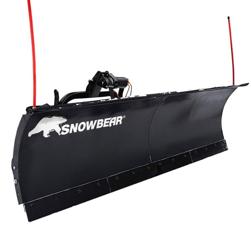 Universal 82″ x 19″ SUV & Truck Snow Plow Kit with Remote